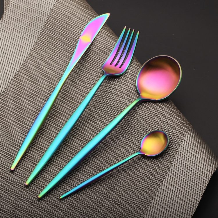 LONGWELL® Rainbow 4 Piece Cutlery Set