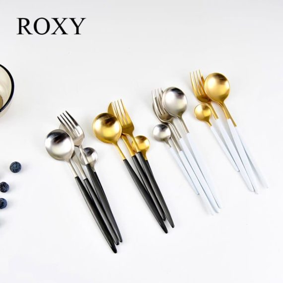 ROXY® Modern 24 Piece Flatware Set